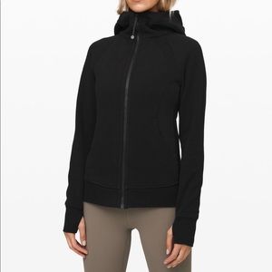 Lululemon scuba hoodie black size 8 NWT